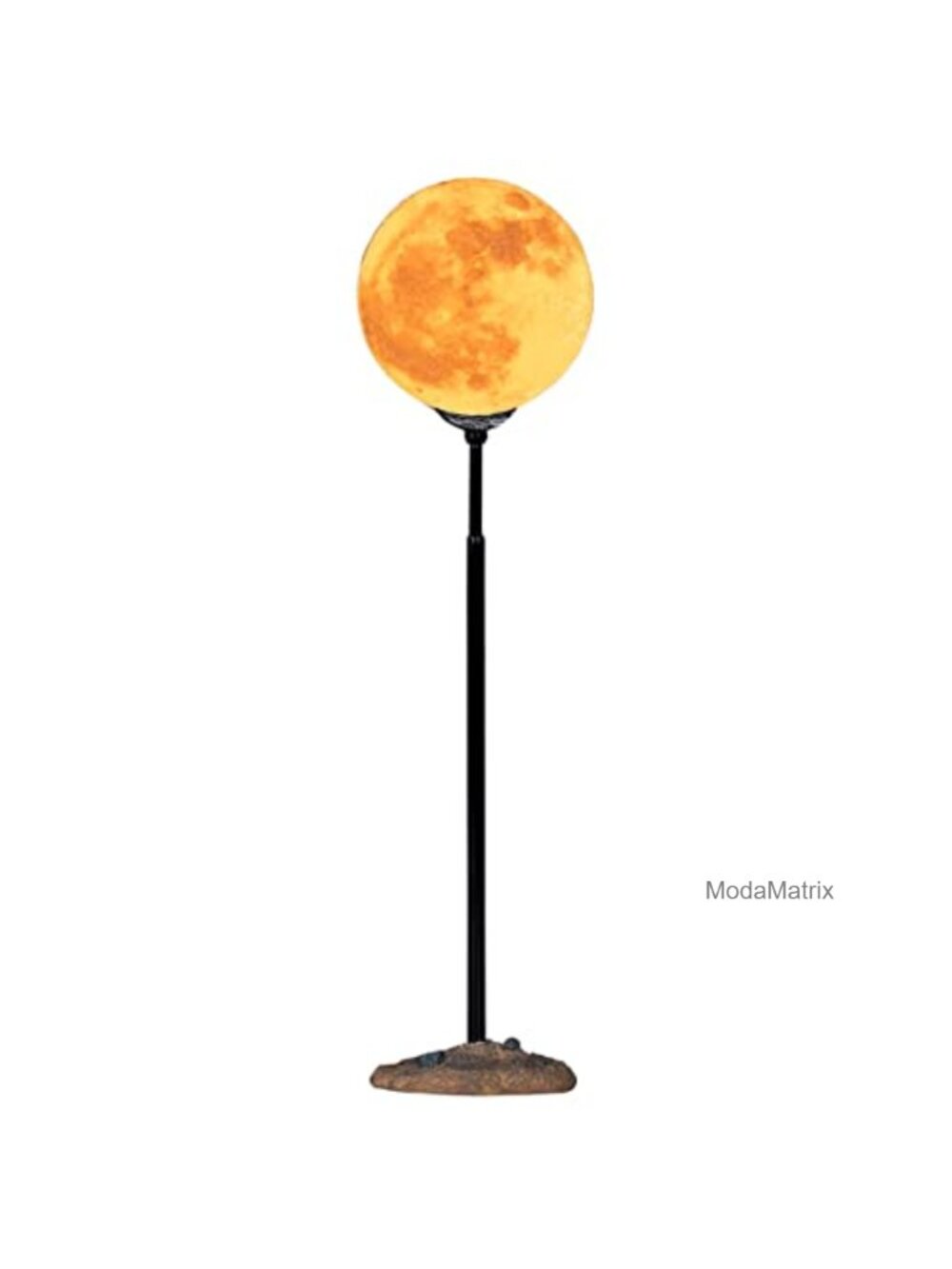 Lemax Lighted Moon Accent Battery Operated Spooky Town Display 12-in